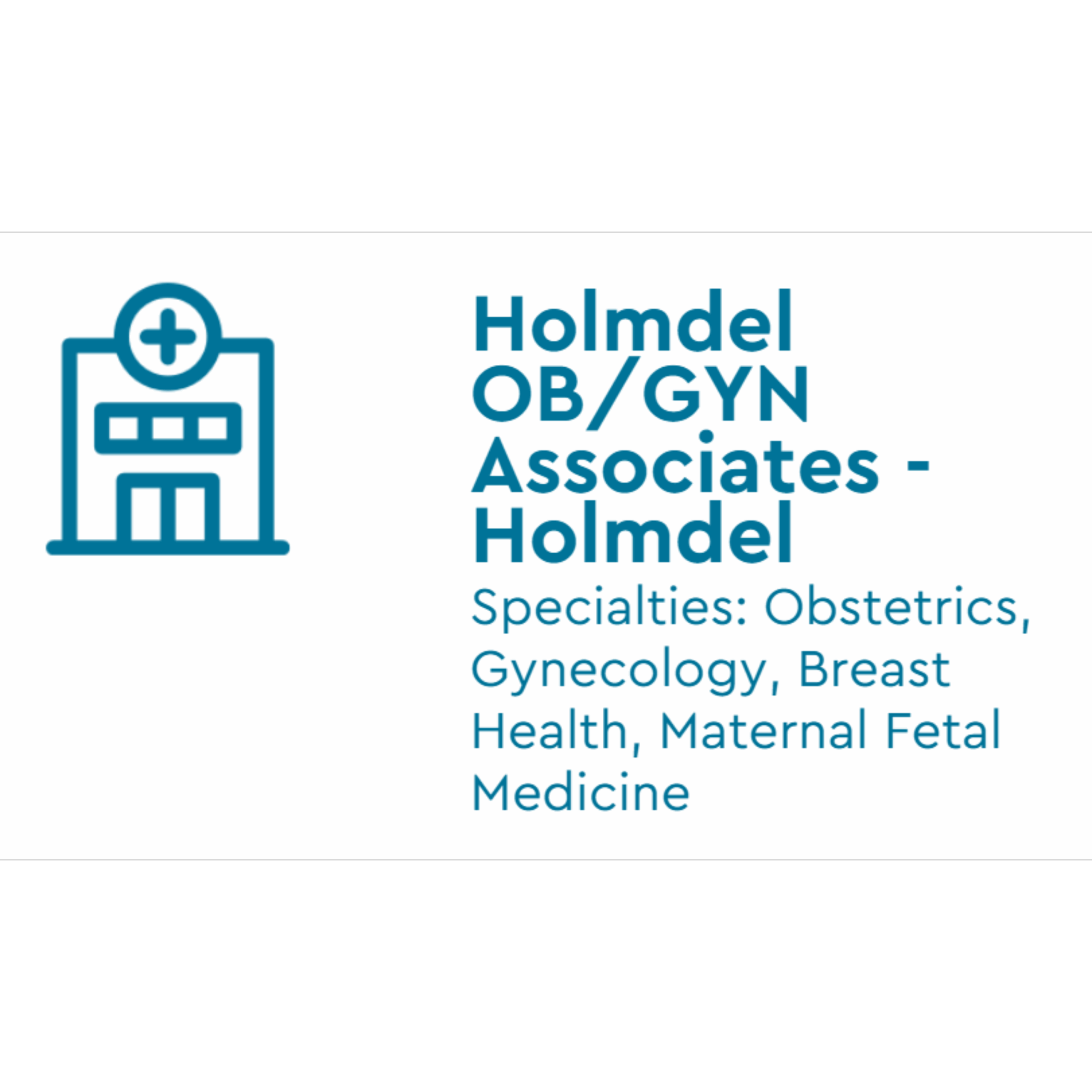 Holmdel OB-GYN Associates